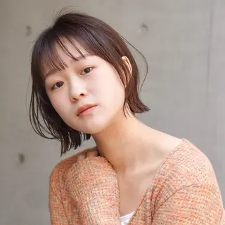 ショート カラー 池田識之 髪質改善のヘアスタイル