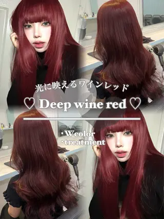 ロング カラー 🩰girlyモテ ヘア🩰🍨AYAのヘアスタイル