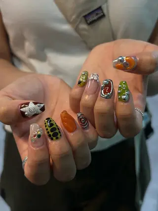 ネイル ニコネイル下北沢店所属・miyu ˚ ༘ ೀのネイルデザイン