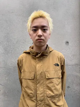 ショート カラー メンズ メンズスタイリスト リュウジのヘアスタイル