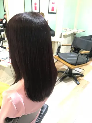 セミロング AUBEHAIRpeony所属・山形酸性ストレート 古川✂︎のヘアスタイル