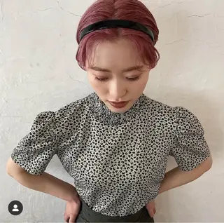 ショート カラー デザインカラー🥂 YUKAのヘアスタイル