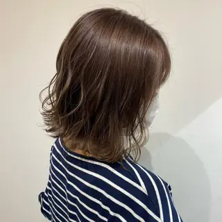 ミディアム カラー 韓国ヘア特化 💟 ララア 💟のヘアスタイル