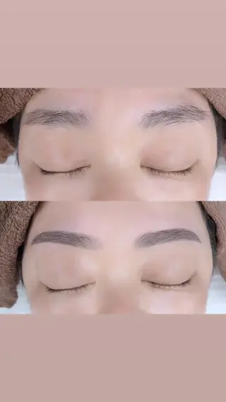 パーマ メンズ アイブロウ BEIGE 金山 🌹RUKAのマツエク・マツパデザイン