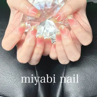 ネイル miyabi nail 桂川駅近くのネイルデザイン