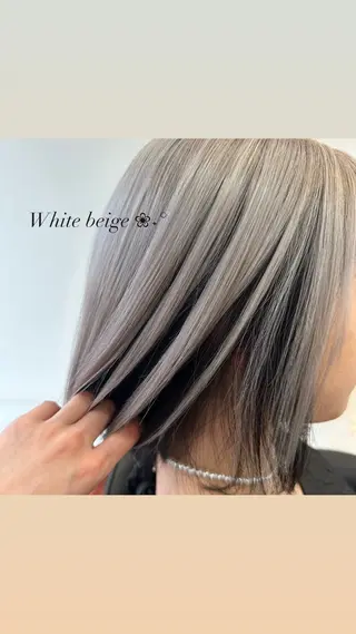 ショート カラー Agu academy YAMAGATA所属・松浦 そよかのヘアスタイル