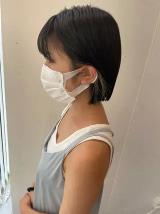 ショート A/LEE所属・久保田 千尋のヘアスタイル