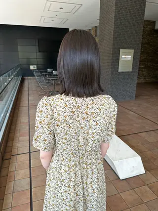 ミディアム ⭐️透け感カラー /齊藤容史⭐️のヘアスタイル