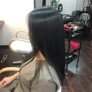 ロング パーマ 桧山 真のヘアスタイル