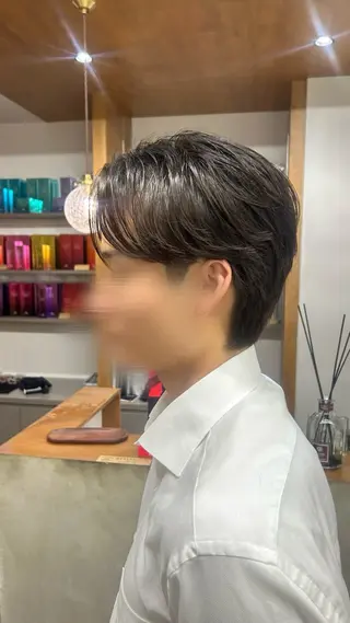 メンズ 広島韓国ヘア シュンのヘアスタイル