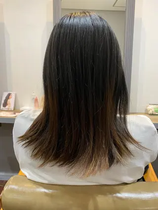 セミロング レイヤー支持no.1 ☆笠原翔一のヘアスタイル