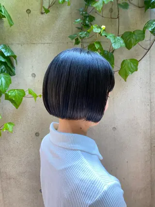 ショート なみまきパーマ/ボブ パーマ🌼杉田 萌恵のヘアスタイル