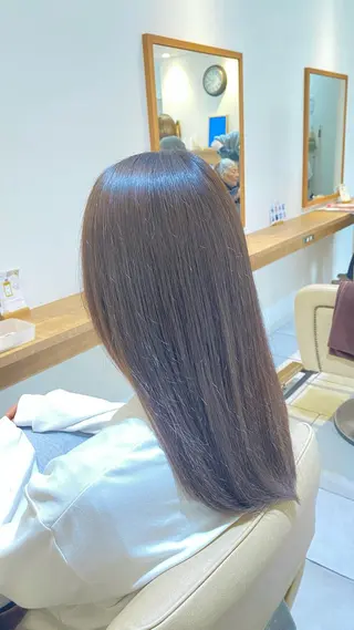 ロング カラー preak megu☺︎︎︎︎のヘアスタイル