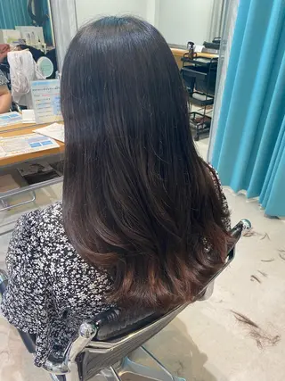 ロング hair S.coeur emu所属・黒木 日那のヘアスタイル