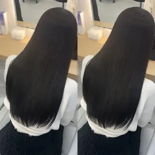 ロング 若山 竜生のヘアスタイル