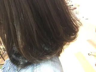 ミディアム カラー 似合わせカラー/艶 髪質改善/ヨシザキのヘアスタイル