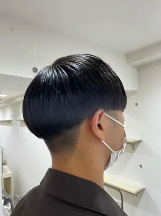 ショート メンズ カラーが上手い 辻悠月のヘアスタイル