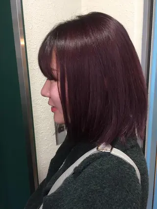 ミディアム カラー 💘透明感カラー💘 沖本 将宏のヘアスタイル