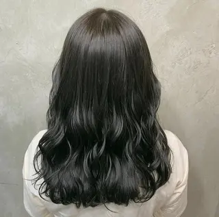 セミロング 美髪✨髪質改善 &艶カラーmanaeのヘアスタイル