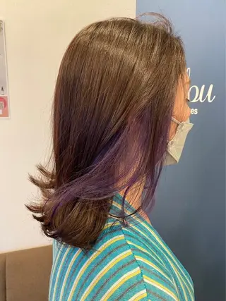 ロング カラー 透明感/ハイトーン Annaのヘアスタイル