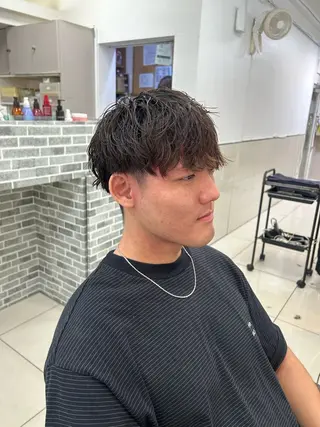 ショート パーマ メンズ 【メンズ大得意🔥】 ＭＡＳＡＫＩのヘアスタイル