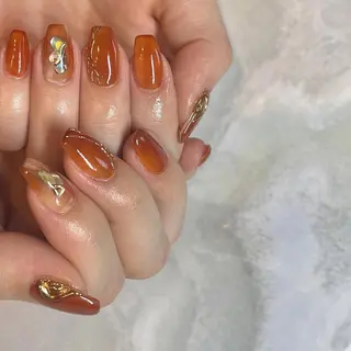 ネイル フリーランス¨̮⃝ ネイリストOKADAのネイルデザイン