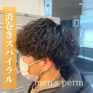 ショート 髪質改善× ハイライト溝江のヘアスタイル