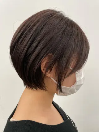 ショート カラー 笠原 健人のヘアスタイル
