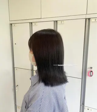ミディアム nanaka :のヘアスタイル