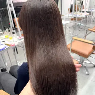 ロング カラー ヘアアレンジ ブリーチなしカラー /ベージュ/安形翔のヘアスタイル