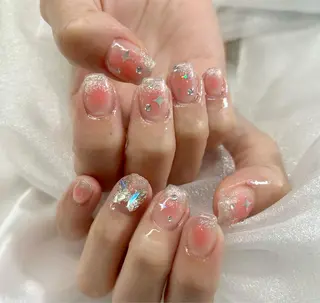 ネイル マツエク・マツパ アイブロウ pu muのネイルデザイン