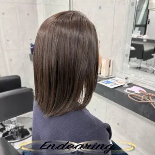 ミディアム Endearing 銀座/YOKOのヘアスタイル