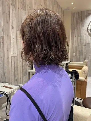 カラー パーマ RECEL 多治見店所属・RECIEL多治見店 松本恵美子のヘアスタイル