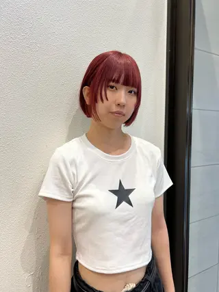 ショート カラー LA KING KYOTO所属・レイヤーカット/ miranのヘアスタイル