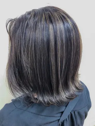 ミディアム 髪質改善♡奈良 田原台店 川本かほのヘアスタイル