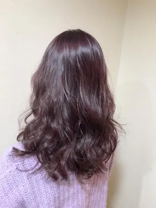 セミロング カラー 工藤 綾華のヘアスタイル