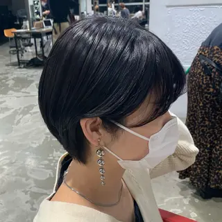 ショート 透明感カラー/レイ ヤー/Nana🌈のヘアスタイル