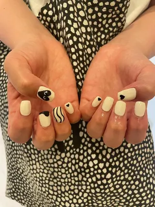 ネイル 束感まつ毛/ネイル/ LED♥KIRARAのマツエク・マツパデザイン