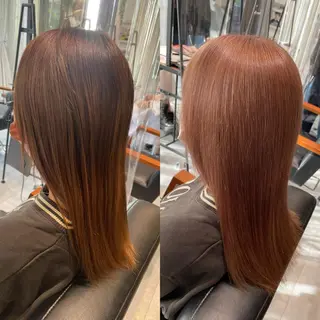 セミロング カラー FORTE表参道所属・🥀武藤 后花🥀のヘアスタイル