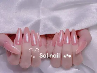 ネイル パラジェル&フィルイン取り扱いサロンSol Nail所属・Sol Nail ミネのネイルデザイン