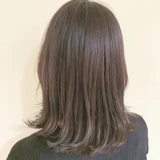 ミディアム カラー ヘアアレンジ 宮澤  タケル ミディアムヘアのヘアスタイル