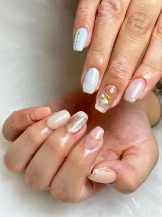 ネイル Mona【パラジェル ・長さ出し専門店】のネイルデザイン