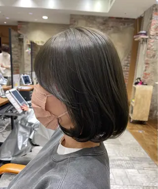 ミディアム 🧡くびれヘア/前髪 顔周り🧡久原結衣のヘアスタイル