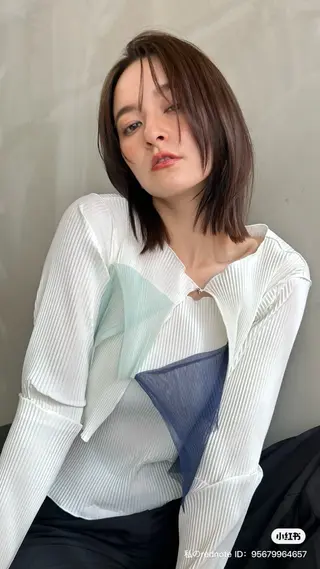 ショート カラー ショート/ボブ専門 宮脇美奈/南船場のヘアスタイル