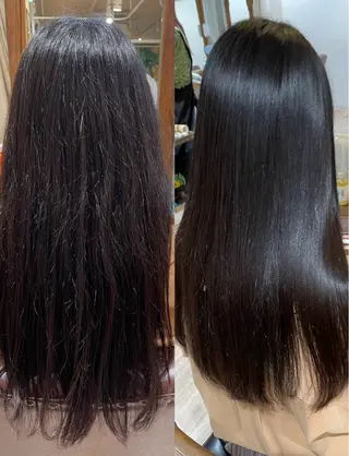 ロング カラー パーマ 💓💓彩 音💓💓のマツエク・マツパデザイン