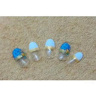 ネイル 痛ネイル/ワンホン/ フィルイン/長さだしのネイルデザイン