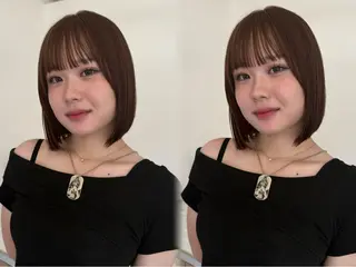 ミディアム 宮嶋 蓮のヘアスタイル