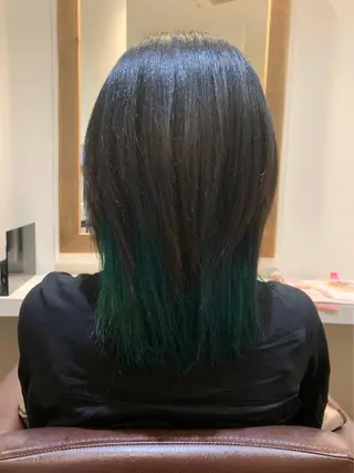 ミディアム カラー 🌹艶髪カラー🌹 津田晴加【西荻窪】のヘアスタイル