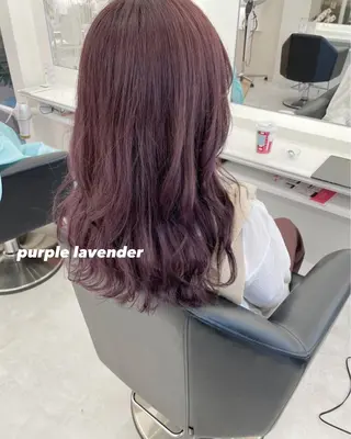 ロング カラー GOODDAY ヘアサロンのヘアスタイル