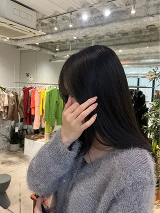 セミロング ANY/メンズ特化/ シバヤ　ユウキのヘアスタイル